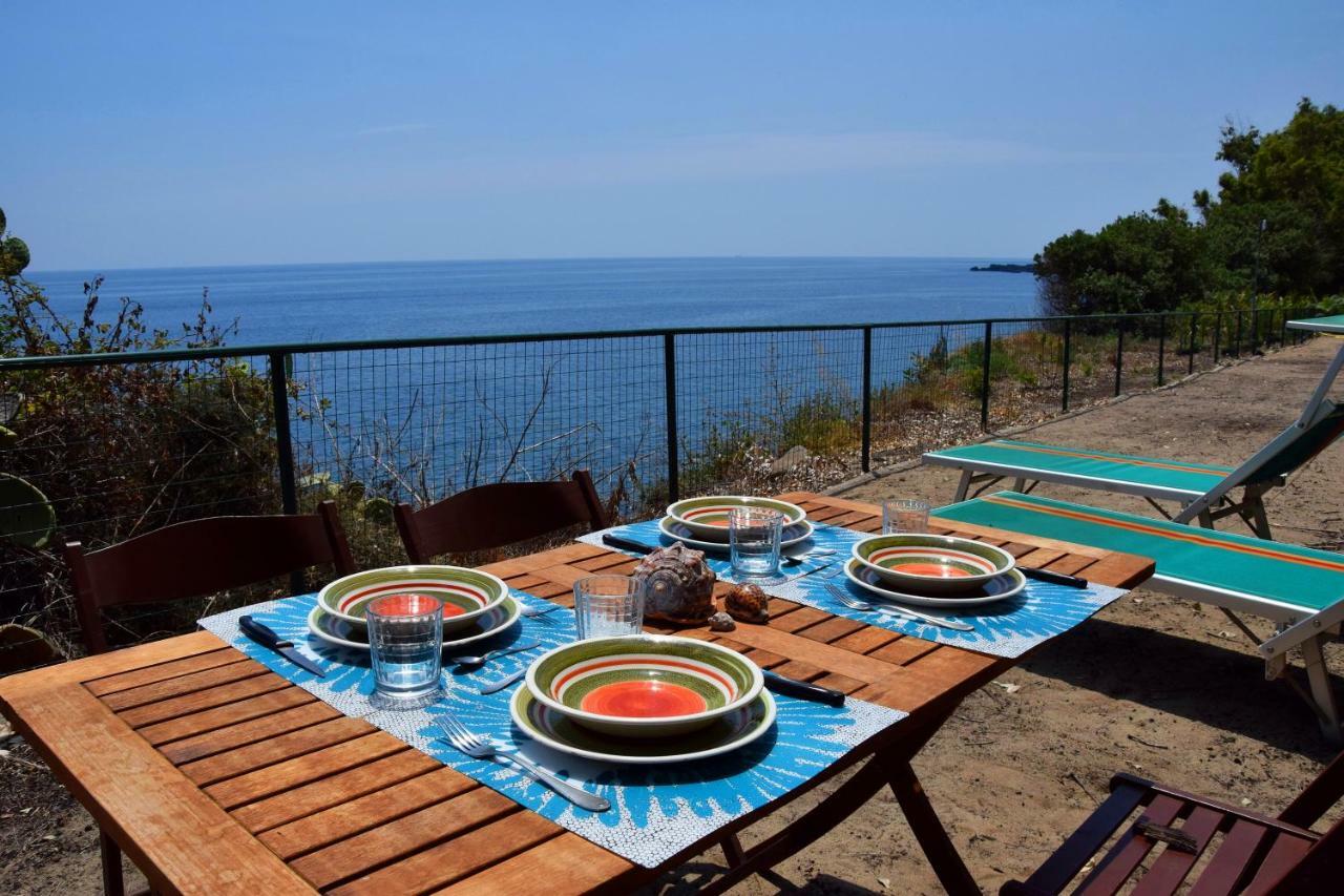 Riviera Degli Eucalipti - Cottage In Riva Al Mare 阿奇雷亚莱 外观 照片
